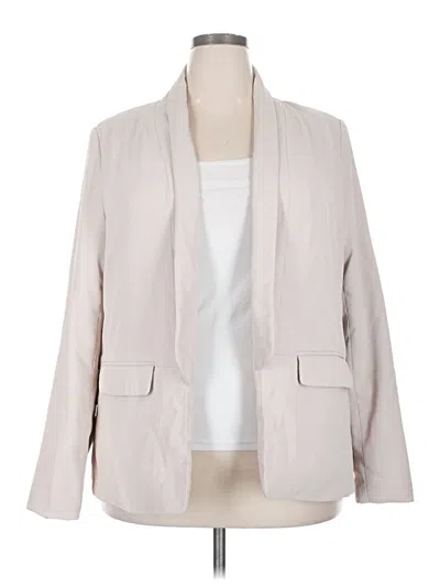Pre-owned Unbranded Blazer Jacket In Ivory