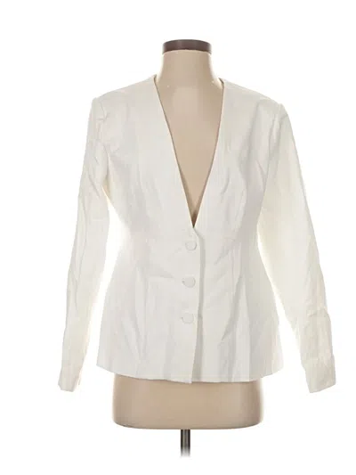 Pre-owned Unbranded Blazer Jacket In Ivory