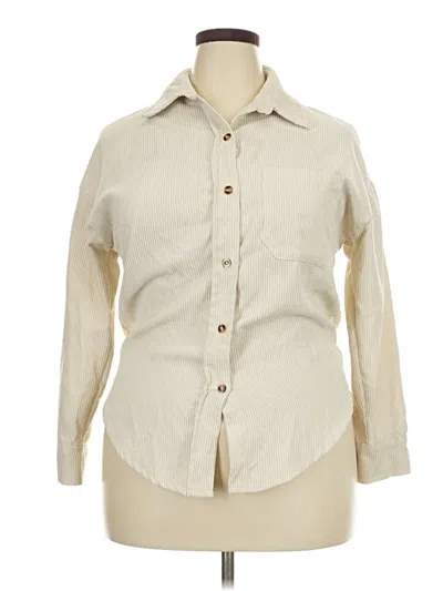 Pre-owned Unbranded Blazer Jacket In Ivory