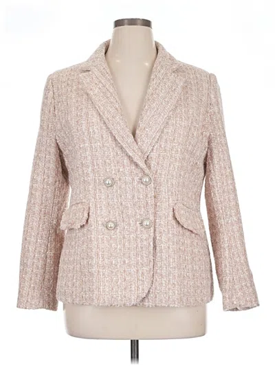 Pre-owned Unbranded Blazer Jacket In Ivory