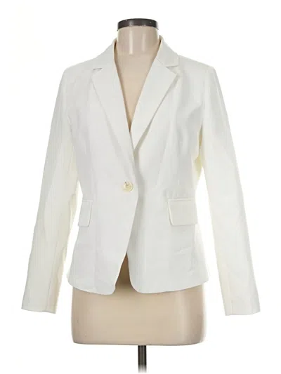 Pre-owned Unbranded Blazer Jacket In Ivory