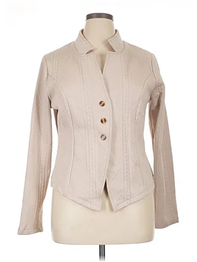 Pre-owned Unbranded Blazer Jacket In Ivory