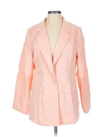 Pre-owned Unbranded Blazer Jacket In Pink
