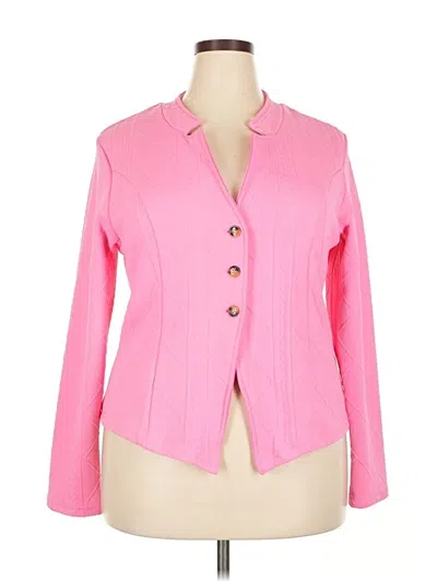Pre-owned Unbranded Blazer Jacket In Pink