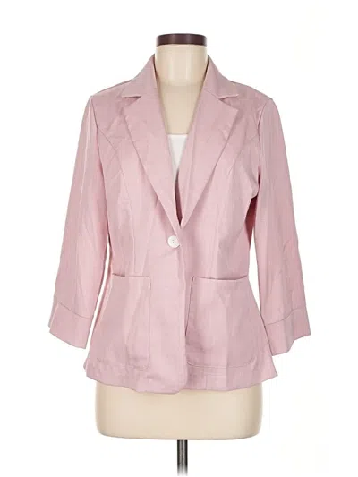 Pre-owned Unbranded Blazer Jacket In Pink