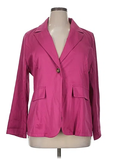 Pre-owned Unbranded Blazer Jacket In Pink
