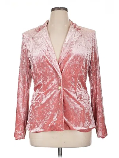 Pre-owned Unbranded Blazer Jacket In Pink