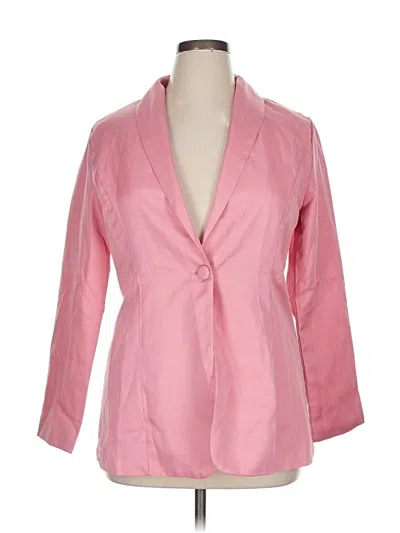 Pre-owned Unbranded Blazer Jacket In Pink