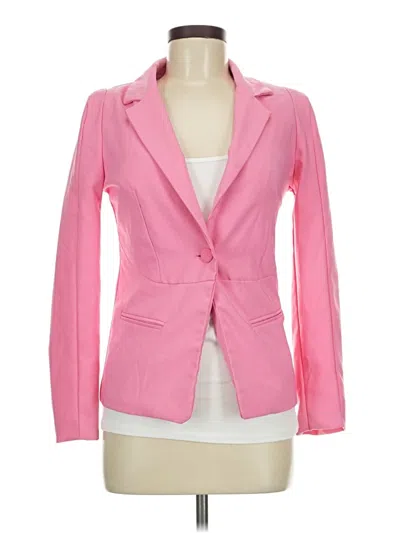Pre-owned Unbranded Blazer Jacket In Pink