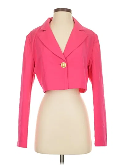 Pre-owned Unbranded Blazer Jacket In Pink