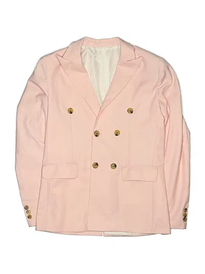 Pre-owned Unbranded Kids' Blazer Jacket In Pink