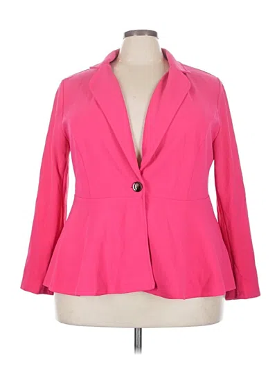 Pre-owned Unbranded Blazer Jacket In Pink