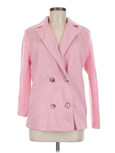 Pre-owned Unbranded Blazer Jacket In Pink