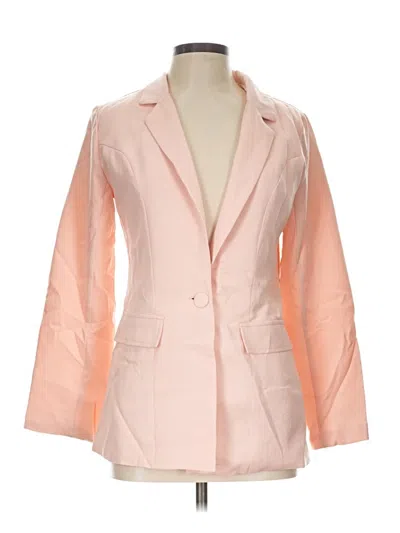 Pre-owned Unbranded Blazer Jacket In Pink