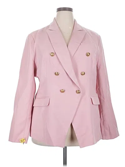 Pre-owned Unbranded Blazer Jacket In Pink