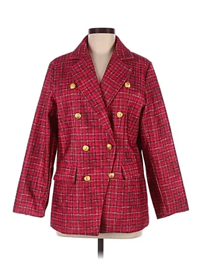 Pre-owned Unbranded Blazer Jacket In Pink