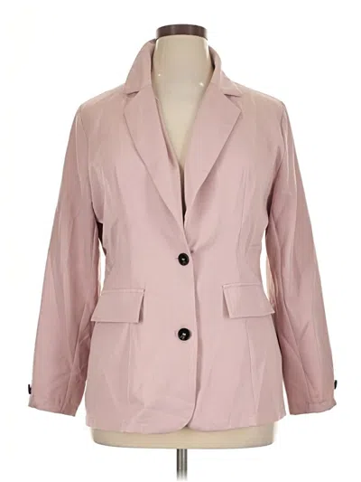 Pre-owned Unbranded Blazer Jacket In Pink