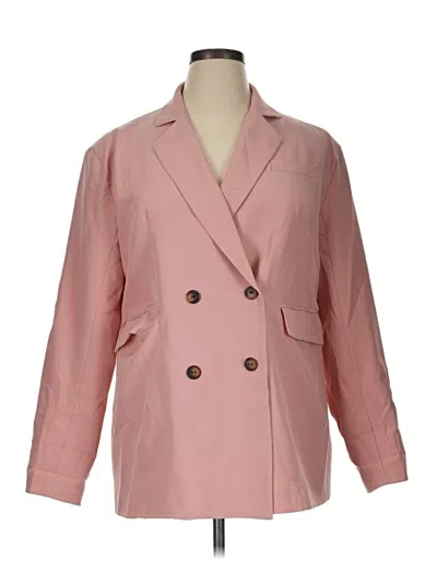 Pre-owned Unbranded Blazer Jacket In Pink