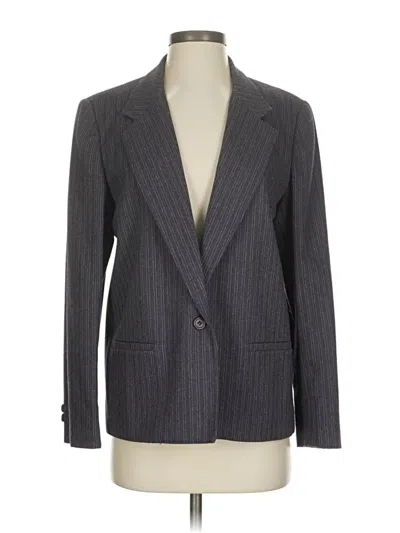 Pre-owned Unbranded Blazer Jacket In Purple