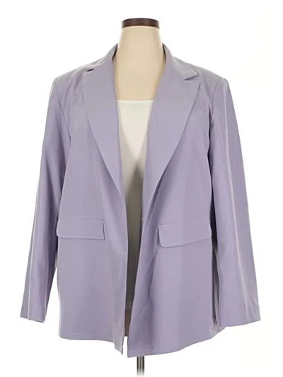 Pre-owned Unbranded Blazer Jacket In Purple