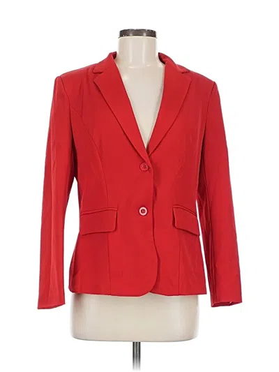 Pre-owned Unbranded Blazer Jacket In Red