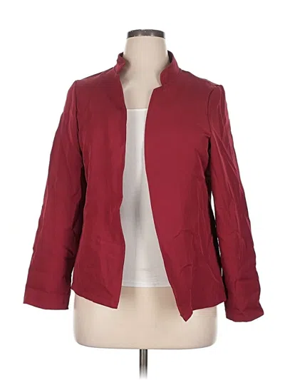 Pre-owned Unbranded Blazer Jacket In Red