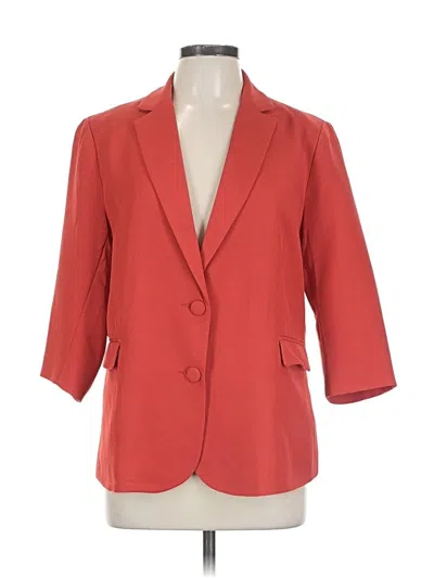 Pre-owned Unbranded Blazer Jacket In Red