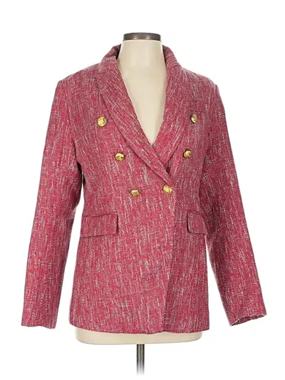 Pre-owned Unbranded Blazer Jacket In Red
