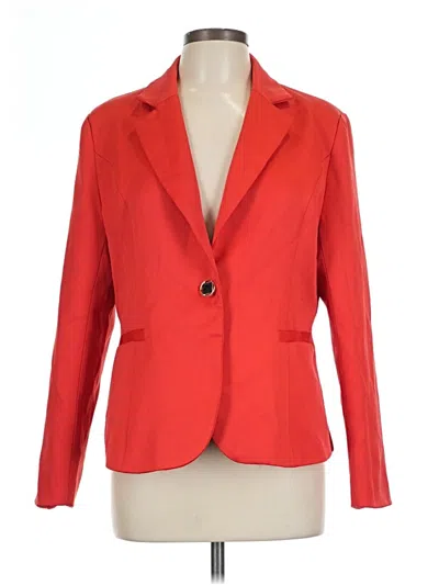 Pre-owned Unbranded Blazer Jacket In Red