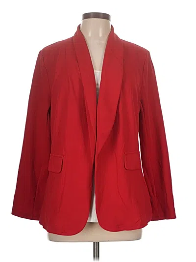 Pre-owned Unbranded Blazer Jacket In Red