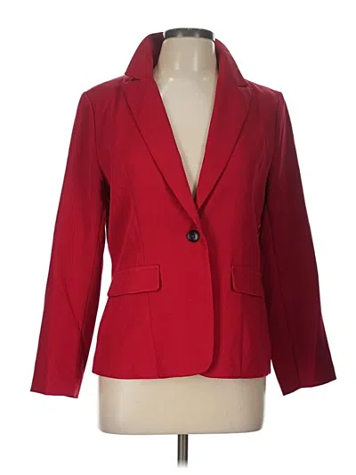 Pre-owned Unbranded Blazer Jacket In Red