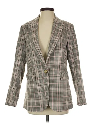 Pre-owned Unbranded Blazer Jacket In Tan