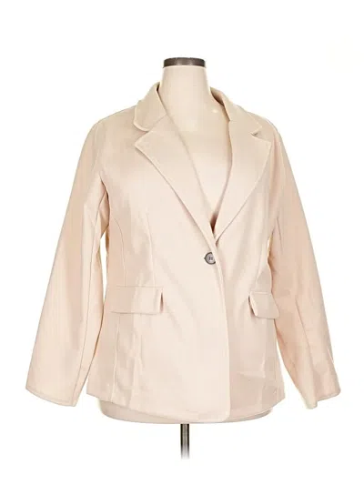 Pre-owned Unbranded Blazer Jacket In White