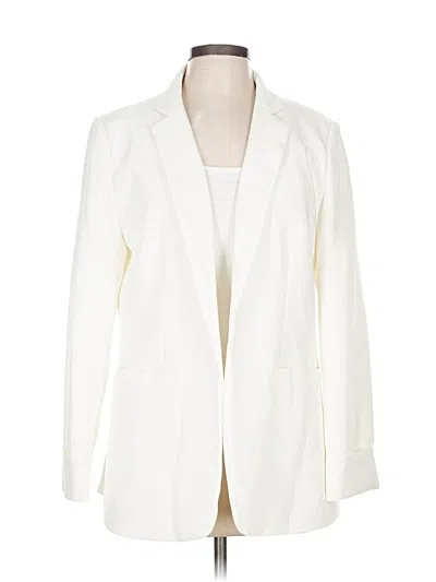 Pre-owned Unbranded Blazer Jacket In White