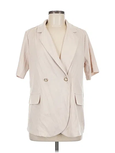 Pre-owned Unbranded Blazer Jacket In White