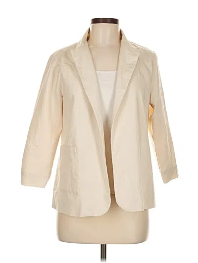 Pre-owned Unbranded Blazer Jacket In White