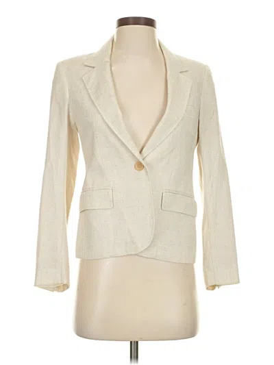 Pre-owned Unbranded Blazer Jacket In White