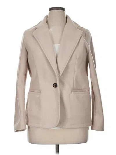 Pre-owned Unbranded Blazer Jacket In White