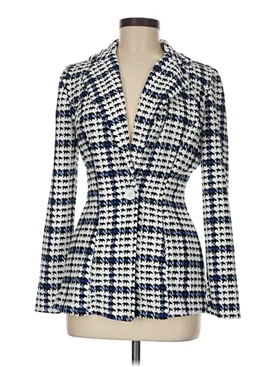 Pre-owned Unbranded Blazer Jacket In White