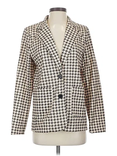 Pre-owned Unbranded Blazer Jacket In White