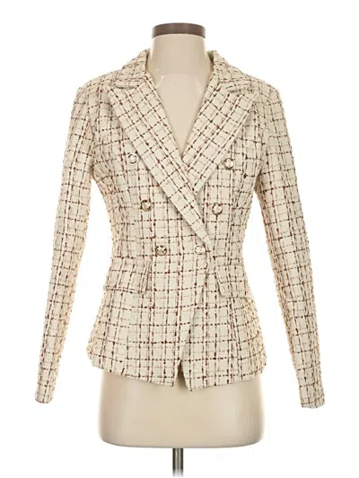 Pre-owned Unbranded Blazer Jacket In White