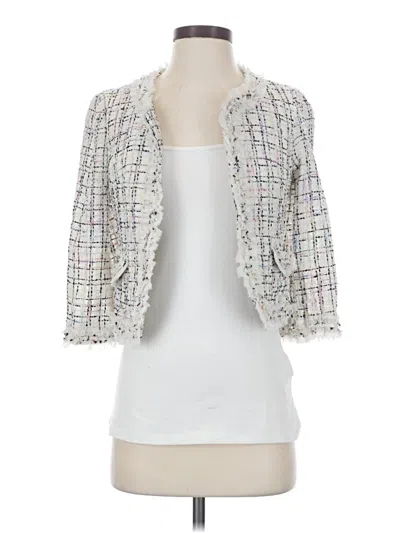 Pre-owned Unbranded Blazer Jacket In White