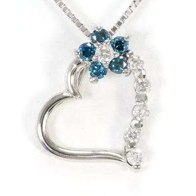 Pre-owned Unbranded Blue Gold Gold (10k) Gold (14k) Necklace () In Multi