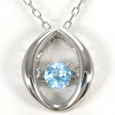 Pre-owned Unbranded Blue Gold Gold (10k) Necklace () In Multi