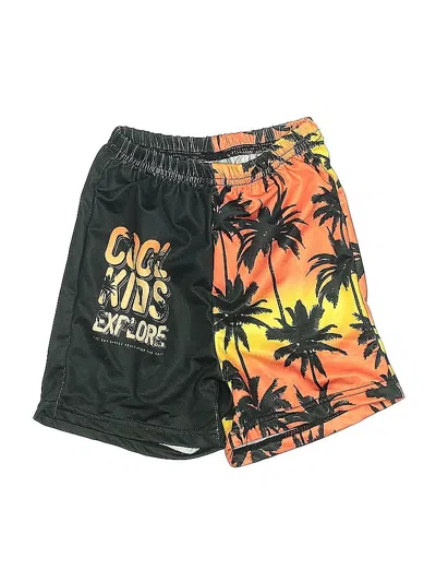 Pre-owned Unbranded Kids' Board Shorts In Green