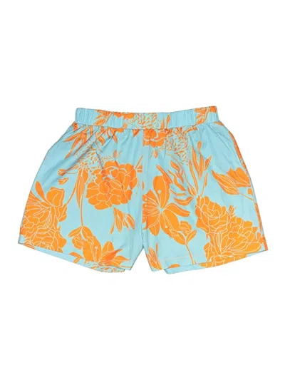 Pre-owned Unbranded Board Shorts In Orange
