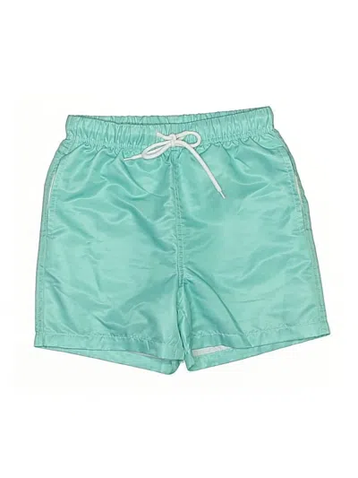 Pre-owned Unbranded Kids' Board Shorts In Teal