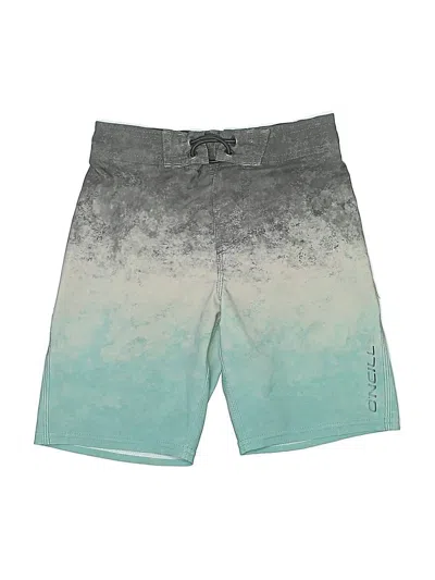 Pre-owned Unbranded Kids' Board Shorts In Teal