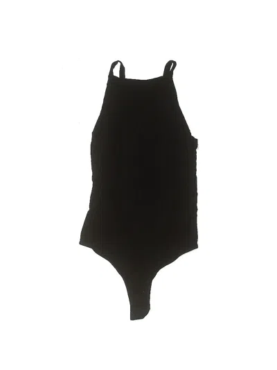 Pre-owned Unbranded Bodysuit In Black