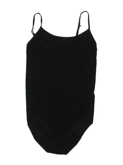 Pre-owned Unbranded Bodysuit In Black